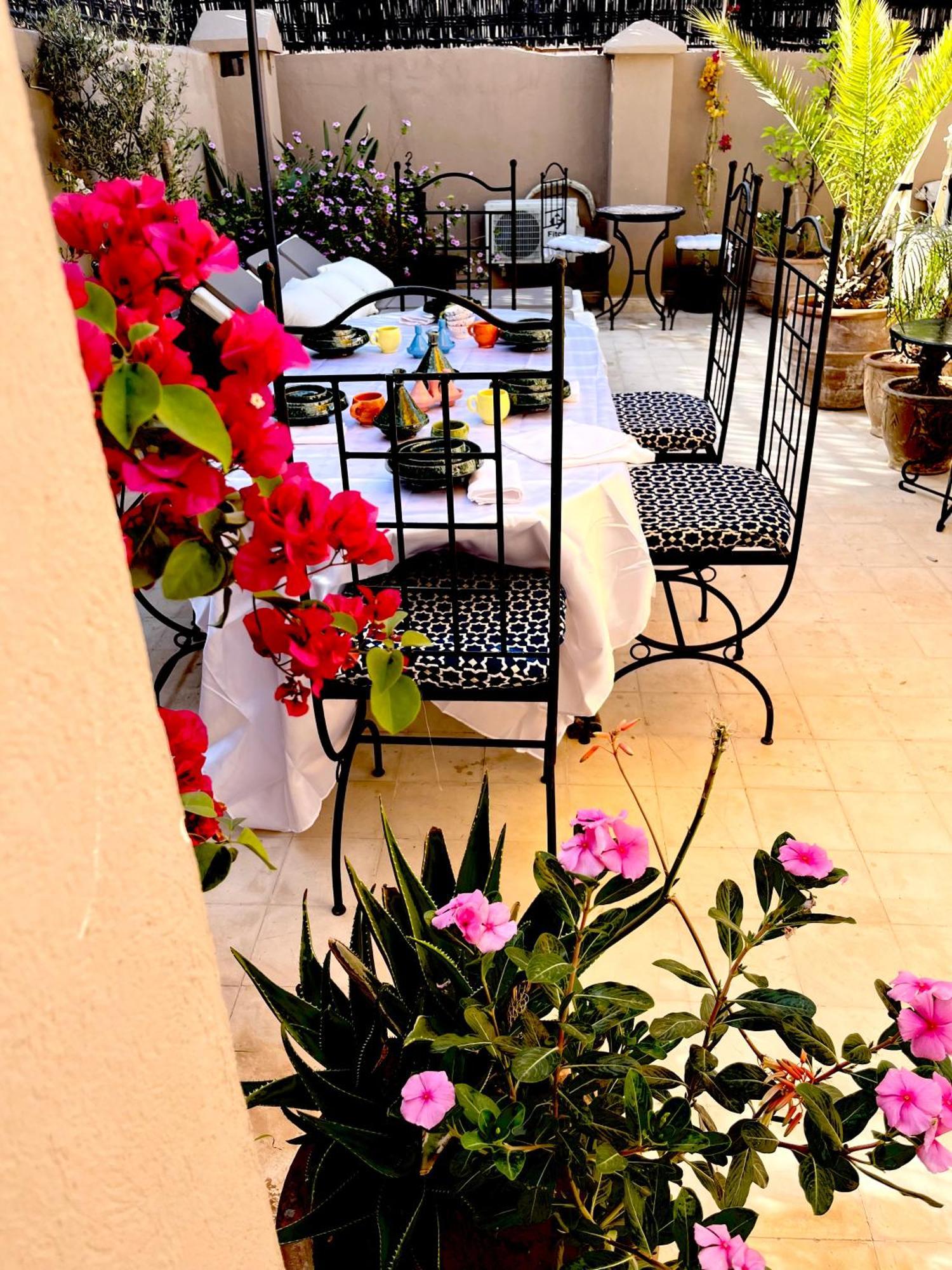 Riad Darna 4 Chambres Avec Piscine Et Petit Dejeuner מרקש מראה חיצוני תמונה