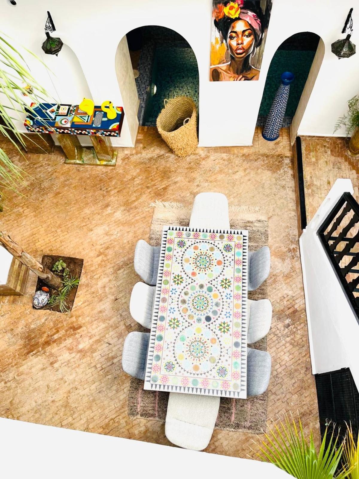 Riad Darna 4 Chambres Avec Piscine Et Petit Dejeuner מרקש מראה חיצוני תמונה