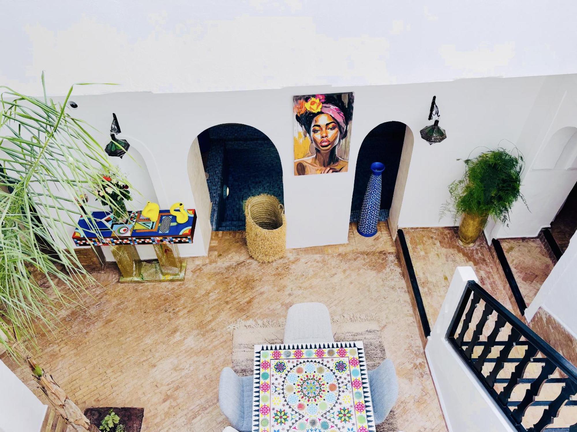 Riad Darna 4 Chambres Avec Piscine Et Petit Dejeuner מרקש מראה חיצוני תמונה