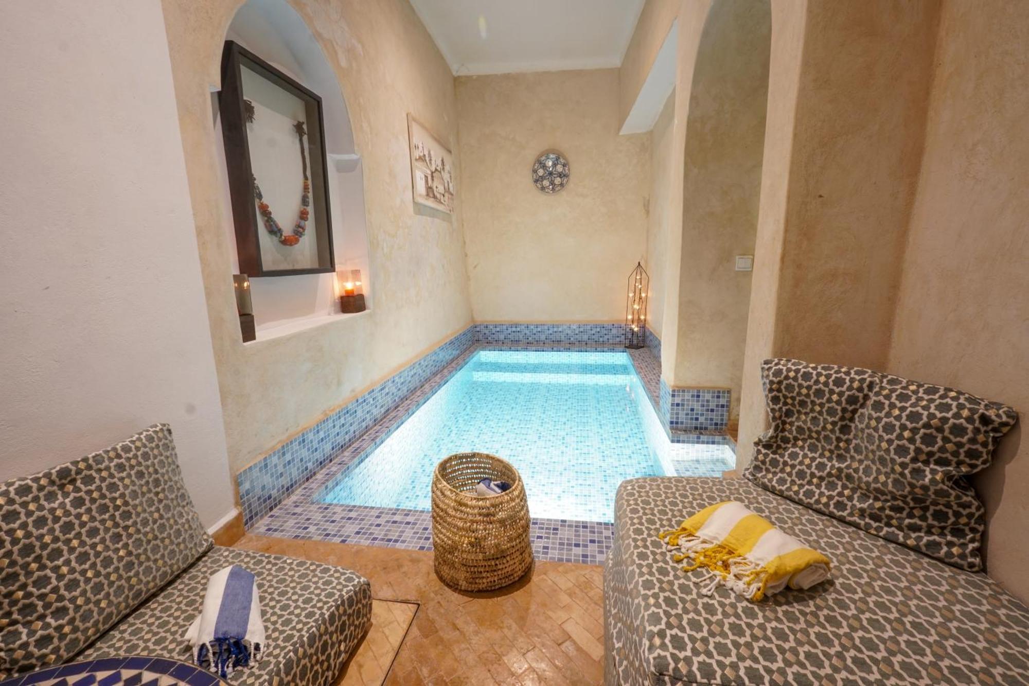 Riad Darna 4 Chambres Avec Piscine Et Petit Dejeuner מרקש מראה חיצוני תמונה